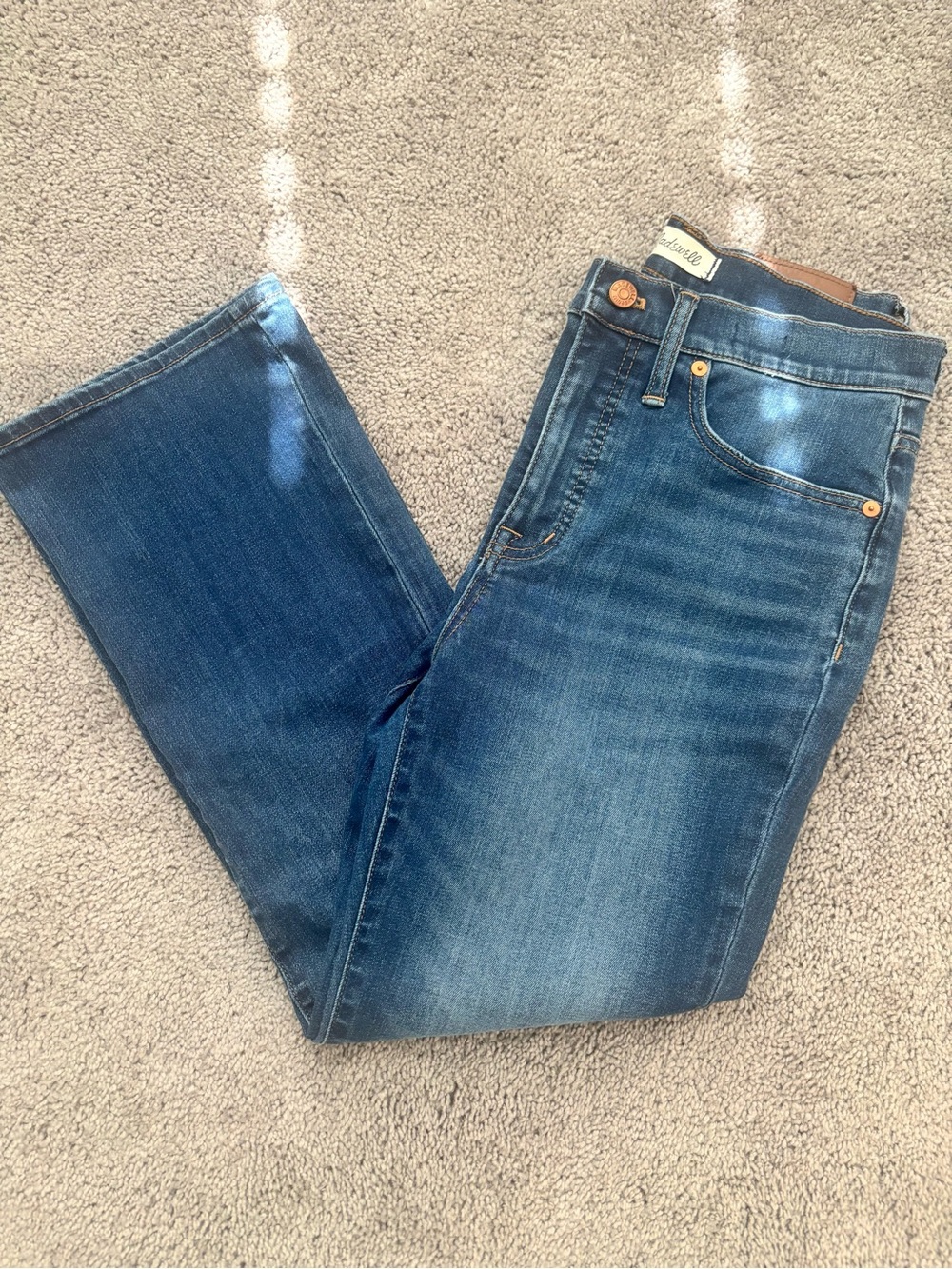 Madewell Indigo Straight-Leg Jeans